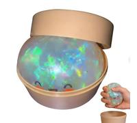 Sensory Bun Squeeze Toys - Stress Relief Fidget for Adults Students | Soft Silicone with Kneading Texture, Hand Exercise, Focus Aid, Relaxation Toy for Classroom Office Home Party Favors