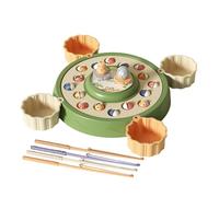 Sensory Catching Game with Electric Fishing Toy Ideal for Preschool Gifts, green