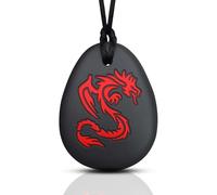 Sensory Chew Necklace, Chewy Necklaces for Sensory Adults & Kids, Boys & Girls, Silicone Oral Motor Aids Chewy Necklace Sensory for Autism, ADHD, SPD,Anxiety or Special Needs Stop Biting