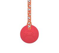 Sensory Chew Necklace with Lanyard - Red - Video Game Gamer Chew for Kids with Autism, Anxiety & ADHD - 100% Food Grade Silicone - Sensory Oojamabobs (Football, 70cm Lanyard)