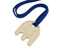 Sensory Direct Chewbuddy Ghost & Lanyard - Pack of 1, Sensory Toy for a Fidget, Chew or Teething Aid | for Kids, Adults, Autism, ADHD, ASD, SPD, Oral Motor or Anxiety Needs | Natural