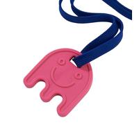 Sensory Direct Chewbuddy Ghost & Lanyard - Pack of 1, Sensory Toy for a Fidget, Chew or Teething Aid | for Kids, Adults, Autism, ADHD, ASD, SPD, Oral Motor or Anxiety Needs | Pink