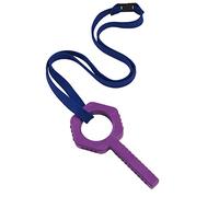 Sensory Direct Chewbuddy Pling Grab Chew & Lanyard - Pack of 1, Sensory Toy for a Fidget, Chew or Teething Aid | for Kids, Adults, Autism, ADHD, ASD, SPD, Oral Motor or Anxiety Needs | Purple