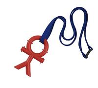 Sensory Direct Chewbuddy Stickman & Lanyard - Pack of 1, Sensory Toy for a Fidget, Chew or Teething Aid | for Kids, Adults, Autism, ADHD, ASD, SPD, Oral Motor or Anxiety Needs | Red