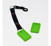 Sensory Direct Chewbuddy Tags & Clip - Pack of 2, Sensory Chew Tags, Discreet Chew or Teething Aid | for Kids, Adults, Autism, ADHD, ASD, SPD, Oral Motor or Anxiety Needs | Green