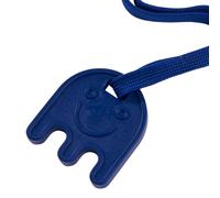 Sensory Direct Chewbuddy Tuff Ghost & Lanyard - Pack of 1, Sensory Toy for a Fidget, Chew or Teething Aid | for Kids, Adults, Autism, ADHD, ASD, SPD, Oral Motor or Anxiety Needs | Navy TUFF