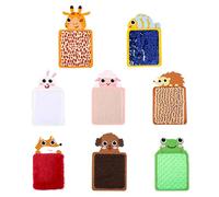 Sensory Disorder Toys for Tactile Play, Kids Wall Tactile Disorder Mats | Different Sensory Textures and Colors Toys for Kids, Toddler, Girls - 8PCS