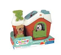Clementoni Sensory Farm, Clemmy Soft Blocks for 6 Months, Building Bricks Washable, Construction Kids, Early Development & Activity Toys, Made in Italy, Multi-Coloured - 17993