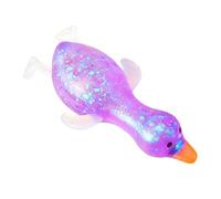 Sensory Fidget Ducks, Duck Squeeze Toy Rubber Gliter Ducks Slow Rebound Stress Toy, Thermoplastic Rubber Cute Duck squishys Sugar Stress Ball With Unique Sugars Squishys Filling For Teens Adults