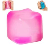 Sensory Fidget Egg Toy, Squeeze Stress Relief Ball with Solid Soft Technology, Silent Focus Tool for Office Desk, Anxiety Relief Gifts, 3.25 Inch Tactile Sensory Toy (PK)