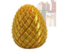 Sensory Fidget - Stress Relief Eggs for | 3D Printed Texture with Internal Gyroscopic & Textured Shell, Tactile Twisting Mechanism for Study , Nightstands and Classroom Focus