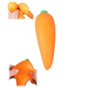 Sensory Fidget Toy, Soft Cake Squeeze Toys for Stress Relief, Silent Sensory Fidget Toy for Adults Stretchy Anti-Stress Decompression Gift for People Office (Orange- 1PCS)