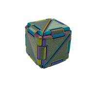 Sensory Fidget Toys | Deformable Cube Relaxing Toy | Small Portable Foldable Gadget For Study Office Classroom Travel Stress Relief Mental Health Focus