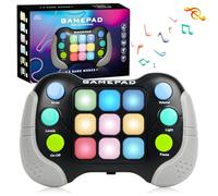 Sensory Fidget Toys for Kids Age 5 6 8 9 Year Old Boy Gifts, Handheld Pop Games Birthday Presents for 5-10 Year Old Girls Boys Stocking Fillers Travel Toy Games Consoles for Teenage (Grey)