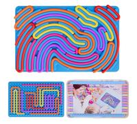 Sensory Fidget Toys for Kids Toddler Boys ,Sensory Activity Board for Stress Anxiety Autistic ADHD, Calm Down Travel Airplane Essentials Toys for 3+ Year Old, Stuffers Gifts for Teen Girls