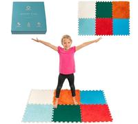 Sensory Floor Tiles for Kids | Sensory Mats for Autistic Children | Interlocking Sensory Floor Tiles | Multi-Sensory Exploration | Puzzle Sensory Rug | Sensory Toys for Tactile Play | Orthopedic Mat