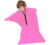 Sensory Full Body Sock - Deep Pressure Stimulation Exercise Toy Strong Super Soft Wrap(Rosa,Large)