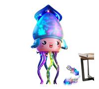 Sensory Game Light Music, Electric Dancing Octopus Toy - Automatic Interaction Style, 10.5x10x27cm Dimensions, 3 AA Battery Powered, Professional ABS Electronic Components, For Kids Garden & Pool