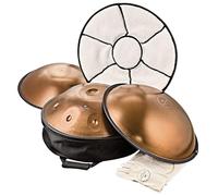 Meinl Sonic Energy Sensory Handpan Stainless Steel F Pygmy 11 Notes 440 Hz Vintage Copper