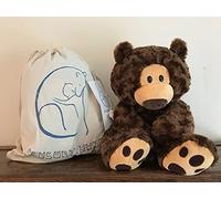 SENSORY_HUGS. Sensory Weighted Beautiful Brown Bear. 35cm. 4lb. Helps with anxiety, autism, ptsd, depression etc