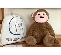 SENSORY_HUGS. Sensory Weighted Marvellous Monkey 35cm. 4lb. Helps with anxiety, autism, ptsd, depression etc
