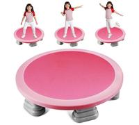 Sensory jumping Trampoline for Autistic Kids, Teens, Autism Teensgers Sensory Training Equipment, Non-slip (Pink)