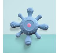 Sensory Junction Baby Teething Toy - Vibrating Sensory Chew for Autism, Special Needs, Babies 3-12M - Calming Teether with Textures, Rechargeable & Safe - Sensory Toys for Kids
