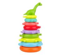 Sensory Kids Ring Stacker, Colorful Stacking Toy, Balance Ring with Tabletop Design, Educational Activity, Preschool Learning Tool with Easy Play, Toys for Child Teen Use