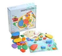 Sensory Learning Pebbles - Rainbow Stacking Stones, Sorting Stacking Set, Educational Play | For Kids Boys Girls Children Years Old Age Birthday Xmas Open Ended Activity Gift