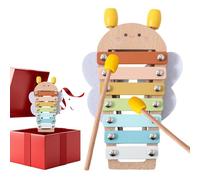 Sensory Musical Toy - Early Education Xylophone | Auditory Development Toy - Xylophone For 6-12 Months: Wooden Sensory, Safe And Paint-Free, Promotes Auditory Development