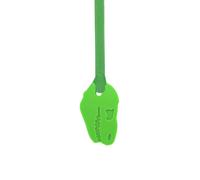 Sensory Oojamabobs - STRONG Dinosaur pendant chew necklace - Autism - Green with lanyard (8 designs available!) (Plain Green, 54cm Lanyard)