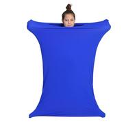 Sensory Owl Body Sock for Kids and Adults Helps with ASD ADHD Relieve Stress Spatial Awareness Aids S 100 cm Blue