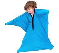 Sensory Owl Full Body Sock - ADHD, Autism Stress and Anxiety Relieve - Deep Pressure Stimulation - Sensory Exercise Therapy Toy - Strong Super Soft Lycra Wrap(Blue2,S)