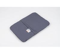Sensory Owl Heat Pad - Microwavable - Cherry Pit Pillow - Back Neck Abdomen Pain Relief - Washable Cover - Grey 20 x 28 cm