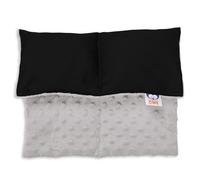 Sensory Owl Weighted Lap Pad With Soft Plushy Side Sensory Pillow For Children And Adults To Relive Stress Anxiety Self-Calming Relaxing 30 x 40 cm 4kg Black Ash