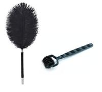 Sensory Play Feather & Spiked Wheel kit Couples Foreplay Accessories for Adults Sex Toy Light BDSM Sensory Toy for Beginners