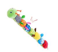 Sensory Plush - 30cm Caterpillar Shape Calming Doll, Soft Squeeze Fidget Toys, Tactile Comfort Design | Boy Girl Parent Home Travel Nursery Crib Relaxation Stress Relief Playtime Toy
