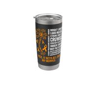 Sensory Processing Disorder Awareness SPD Stainless Steel Insulated Tumbler