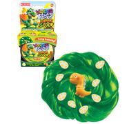 Sensory Putty Dino Gloop Green Yellow Dinosaur Toy