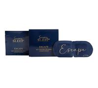 Sensory Retreats Escape Self Heating Eye Mask - Single-Use Mask, Jasmine Scented Heated Eye Mask, Soothing Disposable Sleep Masks with Heat - Ideal Warming Eye-mask for Travel - Single Pack