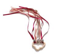 Sensory Ribbon Ribbon Sensory Toy Rainbow Hand Bells Kite Natural Wood Loop Toy Colorful Toys Kite