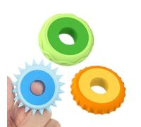 Sensory Rings For Autiism - Soft Silicone | Fidget Ring Sensory Finger Toys For Stress Relief And Focus | Durabl Fun Fidgets Kids And Adults | AnxietyRelief Toy Autiism, ADHD, Play