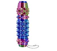 Sensory Roller Fidget Set, Silent Spiky Calming Tool,3.5x3.5x11.5cm, ADHD Stress Relief, Rolling Keychain Toy, Soft Spikes, For Home Office Study Focus & Stress Reduction