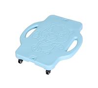 Sensory Scooter Board with Handles for Kids - for Autism, ADHD & SPD - Indoor Sensory Tool for Focus, Strength & Motor Skills - Two Sizes, Five Colours, Ages 3+ (Light Blue, Medium)