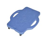 Sensory Scooter Board with Handles for Kids - for Autism, ADHD & SPD - Indoor Sensory Tool for Focus, Strength & Motor Skills - Two Sizes, Five Colours, Ages 3+ (Blue, Medium)