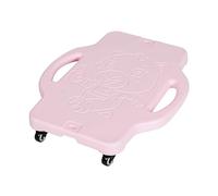 Sensory Scooter Board with Handles for Kids - for Autism, ADHD & SPD - Indoor Sensory Tool for Focus, Strength & Motor Skills - Two Sizes, Five Colours, Ages 3+ (Pink, Medium)