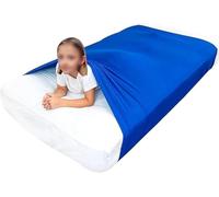 Sensory Sheet For Special Needs Bed F Breathable And Stretchy(Blue,(98x147cm/39x58in))
