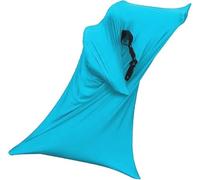 Sensory Sleep Pod The Original Cooling Machine Washable Wearable Blanket + Weighted Blanket Alternative for Men Women and Teens(Hellblau,L)
