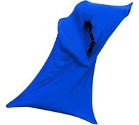 Sensory Sleep Pod The Original Cooling Machine Washable Wearable Blanket + Weighted Blanket Alternative for Men Women and Teens(Marineblau,L)
