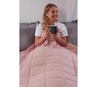 Sensory Sleep Therapy Weighted Blanket 125 x 150 cm 4kg OHS Light Pink 125cm x 150cm